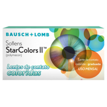 Lentes de Contato Coloridas SofLens StarColors II - Sem Grau